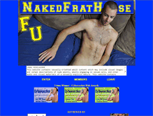 Tablet Screenshot of nakedfrathouse.com